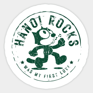 hanoi rocks was my first love Sticker